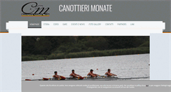 Desktop Screenshot of canottierimonate.it